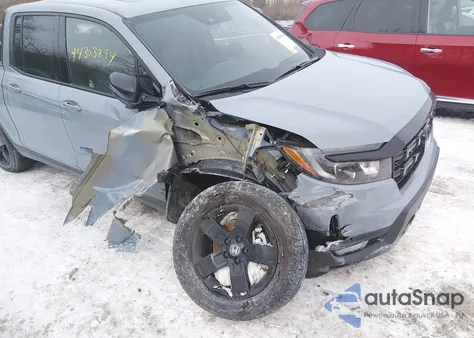 2025 Honda Ridgeline Black Edition from USA, damaged, VIN 5FPYK3F80SB015427